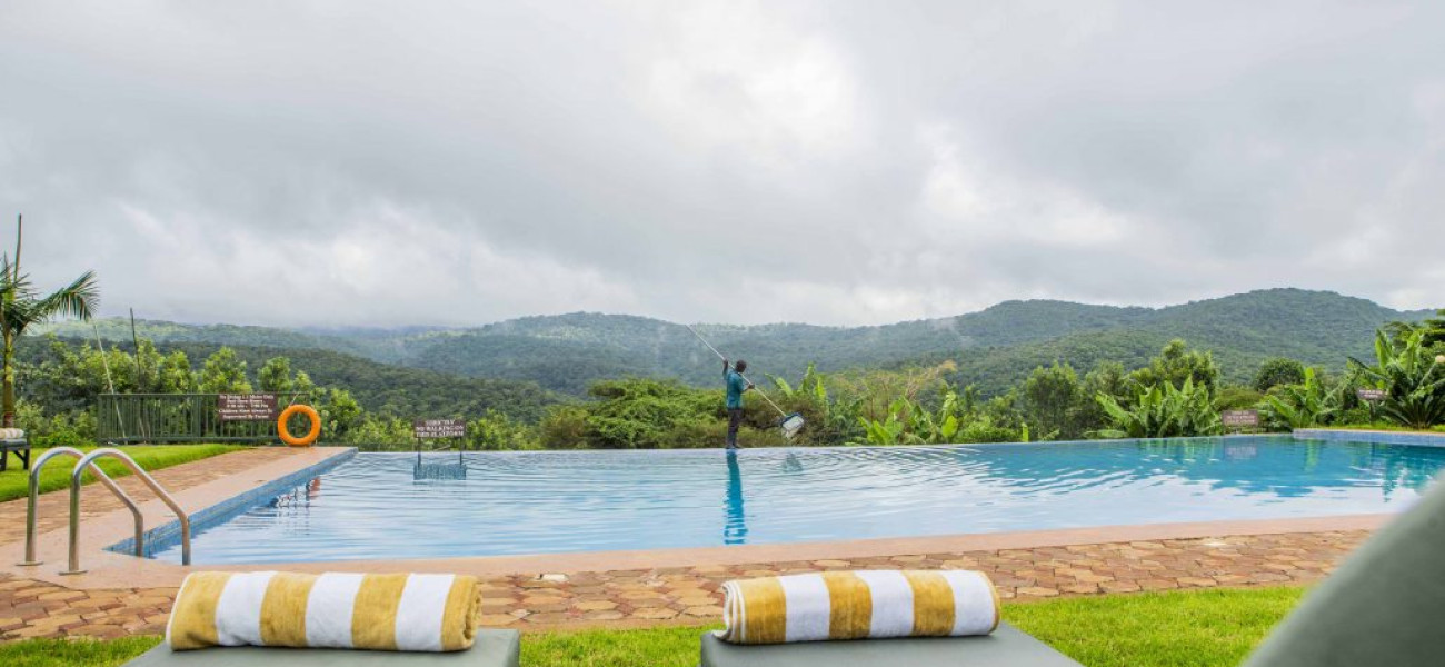 Comfortable accommodation at Ngorongoro Coffee Lodge near Ngorongoro Crater, Tanzania