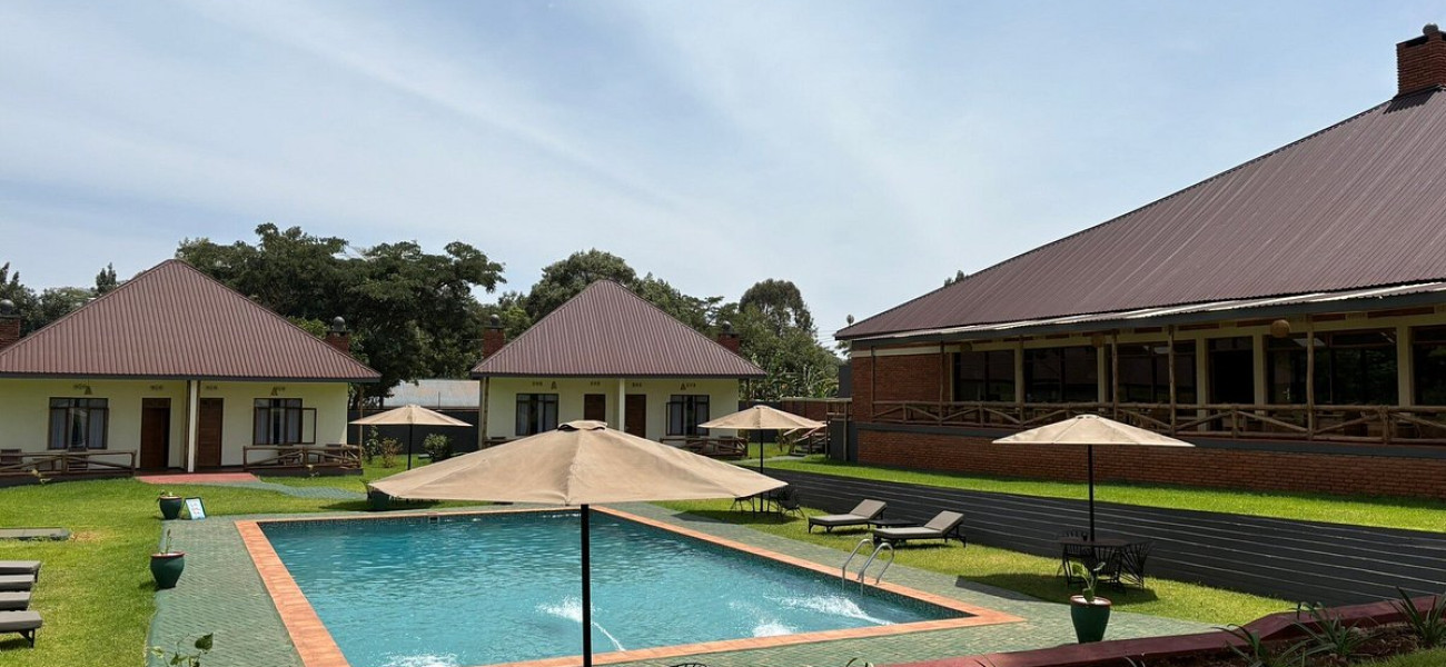 Scenic countryside views from Karatu Villas Lodge