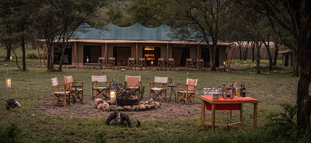 Singing Grass Camp in the Serengeti