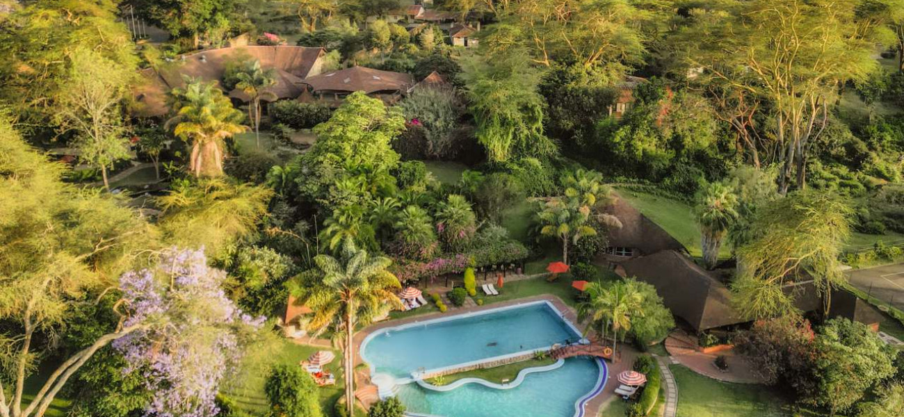 Lake Naivasha Sopa Resort on the southern shore of Lake Naivasha, Kenya