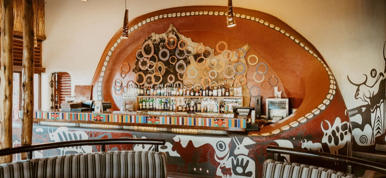 Restaurant at Amboseli Serena Safari Lodge in Amboseli