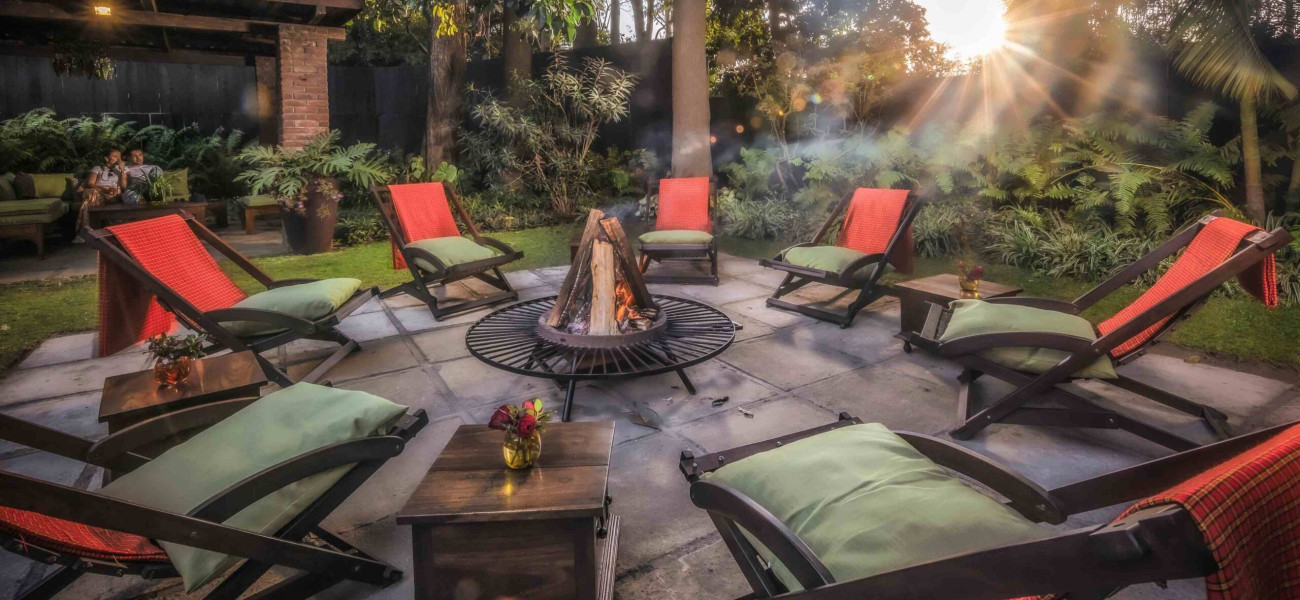 Arusha Coffee Lodge surrounded by coffee plantations in Tanzania