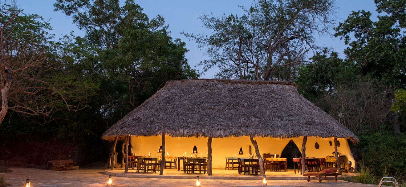 Selous River View Lodge overlooking the river near Nyerere National Park