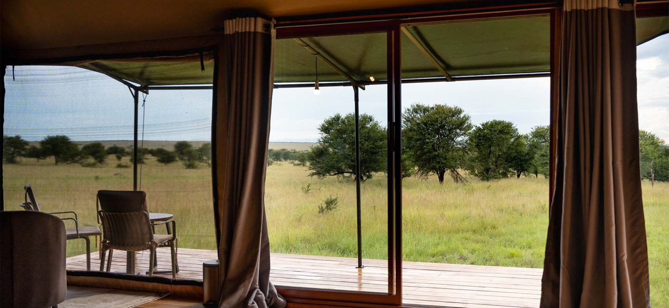 Luxury safari accommodation in the heart of Serengeti National Park, Tanzania