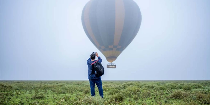 Hot air Balloon Safari in the Serengeti
