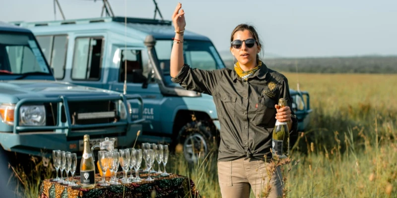 Serengeti Hot Air Balloon Safari Experience with Safari Huella